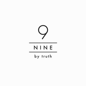 designdesign (designdesign)さんの新店ＯＰＥＮ　美容院　「9　ＮＩＮＥ　ｂｙ　ｔｒｕｔｈ」　の　ロゴへの提案