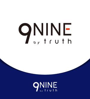 kouroku (kouroku)さんの新店ＯＰＥＮ　美容院　「9　ＮＩＮＥ　ｂｙ　ｔｒｕｔｈ」　の　ロゴへの提案