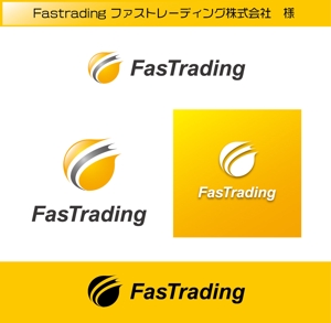 FISHERMAN (FISHERMAN)さんのネット通信販売会社のロゴ　「Fastrading  ファストレーディング株式会社」のロゴ作成への提案
