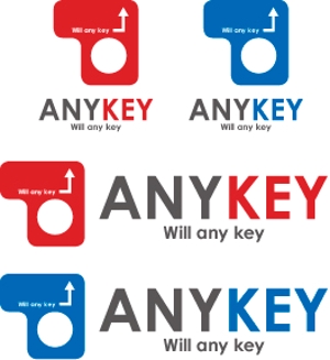 中津留　正倫 (cpo_mn)さんの「anykey」のロゴ作成への提案