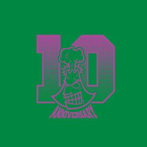 TDN (hironotetsuya)さんの既存のロゴデータを使ったプロレス団体の10周年記念Ｔシャツデザインへの提案