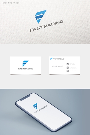 Naroku Design (masa_76)さんのネット通信販売会社のロゴ　「Fastrading  ファストレーディング株式会社」のロゴ作成への提案