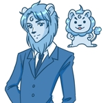 azubo ()さんのライオンとクラウドの雲を掛け合わせたキャラクターデザインへの提案