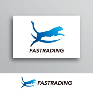 White-design (White-design)さんのネット通信販売会社のロゴ　「Fastrading  ファストレーディング株式会社」のロゴ作成への提案