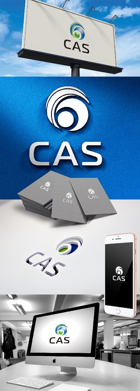 k_31 (katsu31)さんの新時代凍結エンジン「CAS」のロゴへの提案