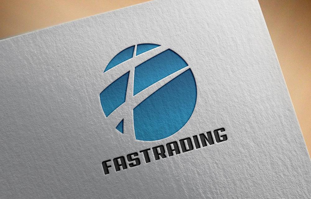 ネット通信販売会社のロゴ　「Fastrading  ファストレーディング株式会社」のロゴ作成