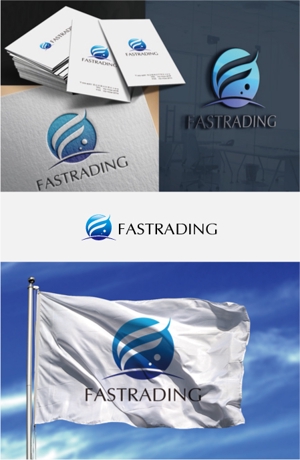 drkigawa (drkigawa)さんのネット通信販売会社のロゴ　「Fastrading  ファストレーディング株式会社」のロゴ作成への提案