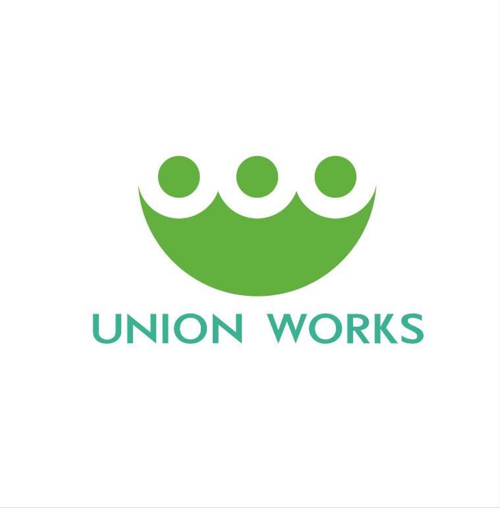 「UNION  WORKS」のロゴ作成