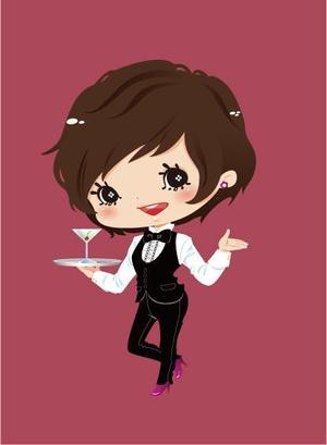 tomita_ayakaさんのバーで働く女の子（的）キャラクターの作成への提案