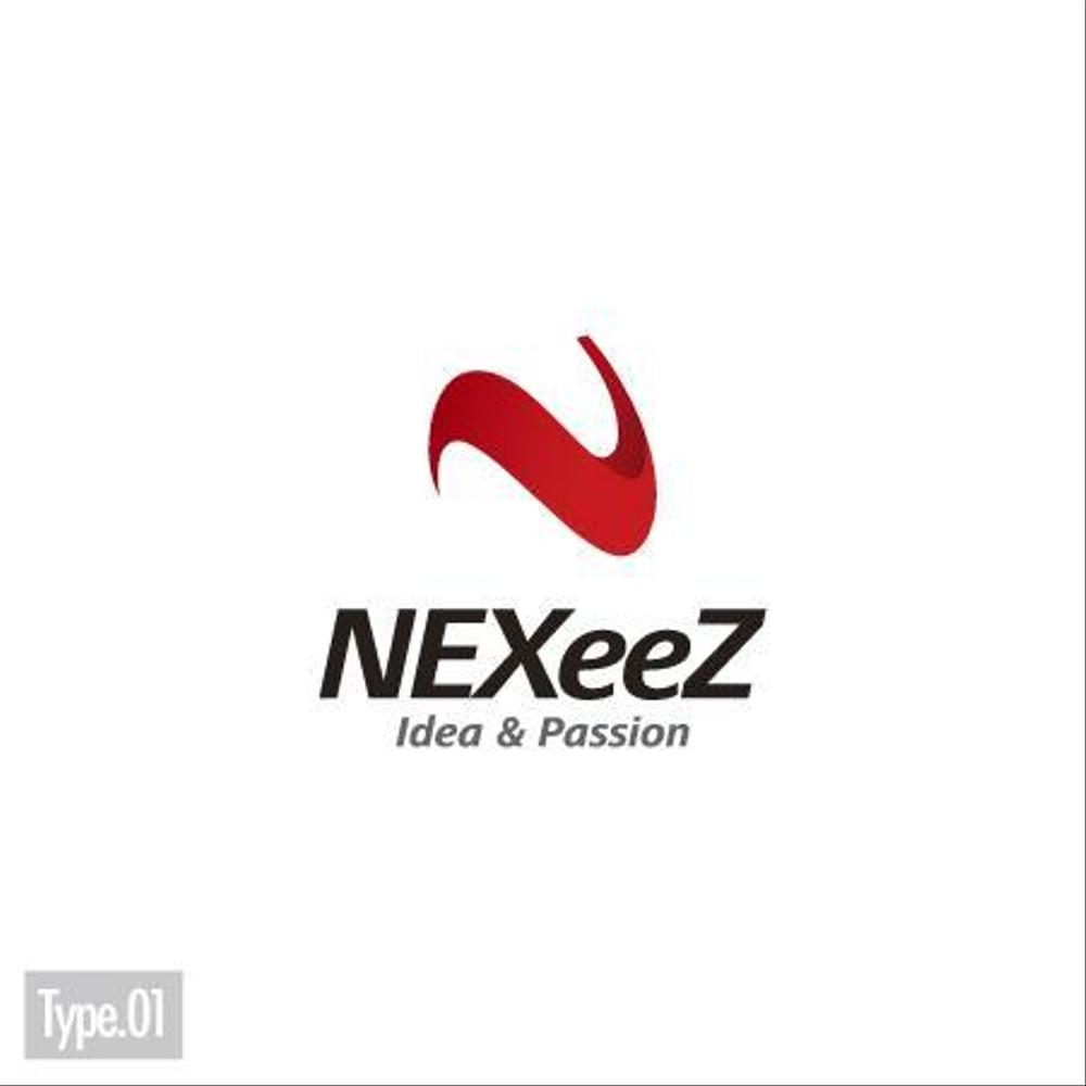 「株式会社NEXEEZ 」のロゴ作成