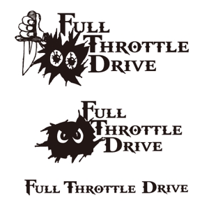 topon55さんの「Ｆｕｌｌ　Throttle　Drive」のロゴ作成への提案
