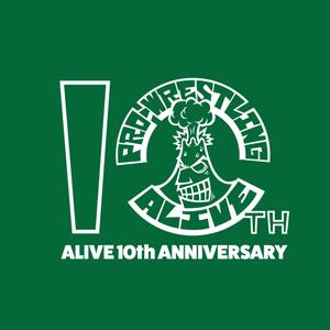Northern Raven (mameg)さんの既存のロゴデータを使ったプロレス団体の10周年記念Ｔシャツデザインへの提案