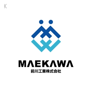 miru-design (miruku)さんの「前川工業株式会社」のロゴ作成への提案