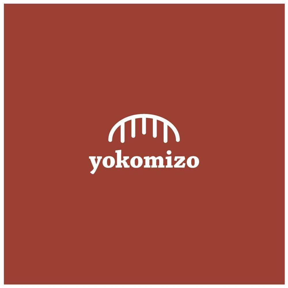冷凍餃子・焼売「yokomizo」のロゴ