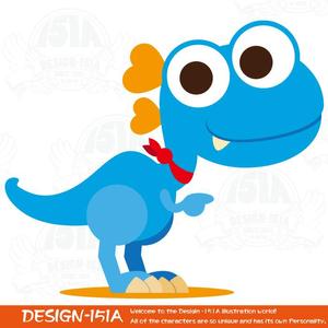 DESIGN-151A (non-wataboushi)さんの住宅会社ショールーム「住まいの体感ランド」の＜恐竜＞キャラクターの作成のお仕事への提案