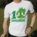 DeeDeeGraphics (DeeDeeGraphics)さんの既存のロゴデータを使ったプロレス団体の10周年記念Ｔシャツデザインへの提案