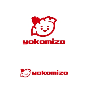 yellow_frog (yellow_frog)さんの冷凍餃子・焼売「yokomizo」のロゴへの提案