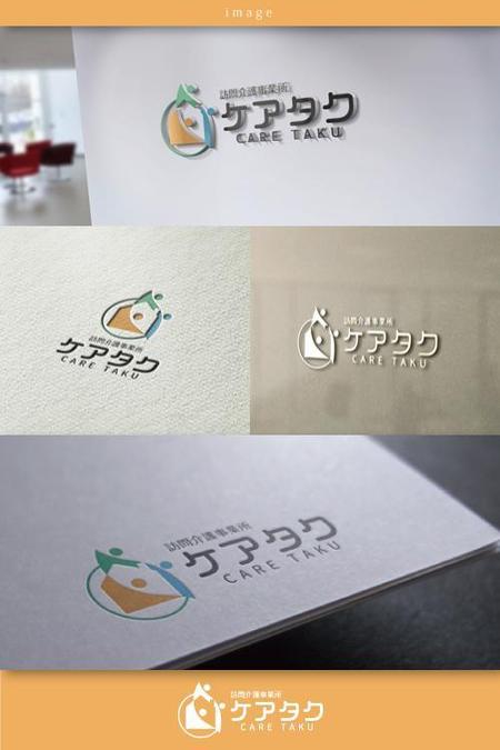 coco design (tomotin)さんの訪問介護事業所「ケアタク」のロゴへの提案