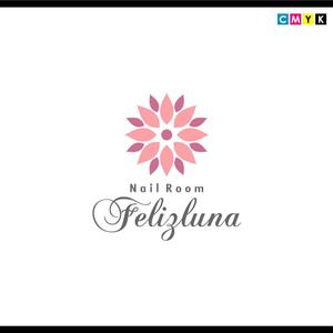 さんの「Nail Room Felizluna～フェリスルーナ～」のロゴ作成への提案