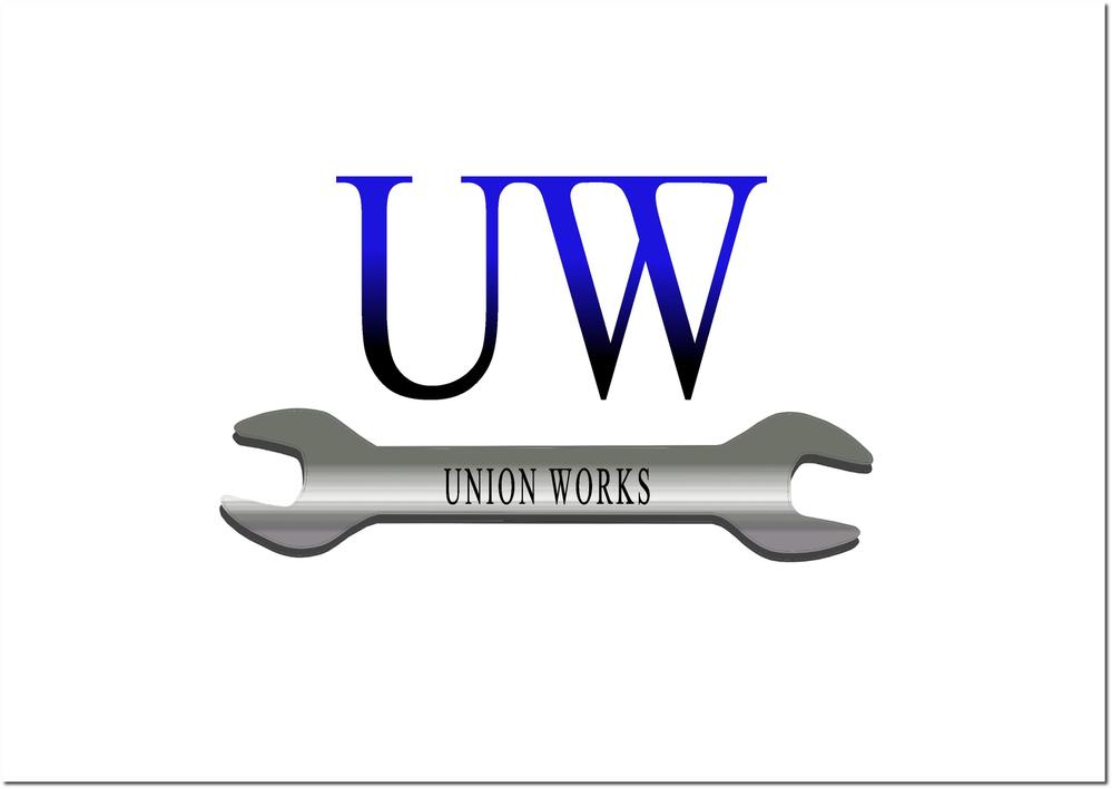 「UNION  WORKS」のロゴ作成