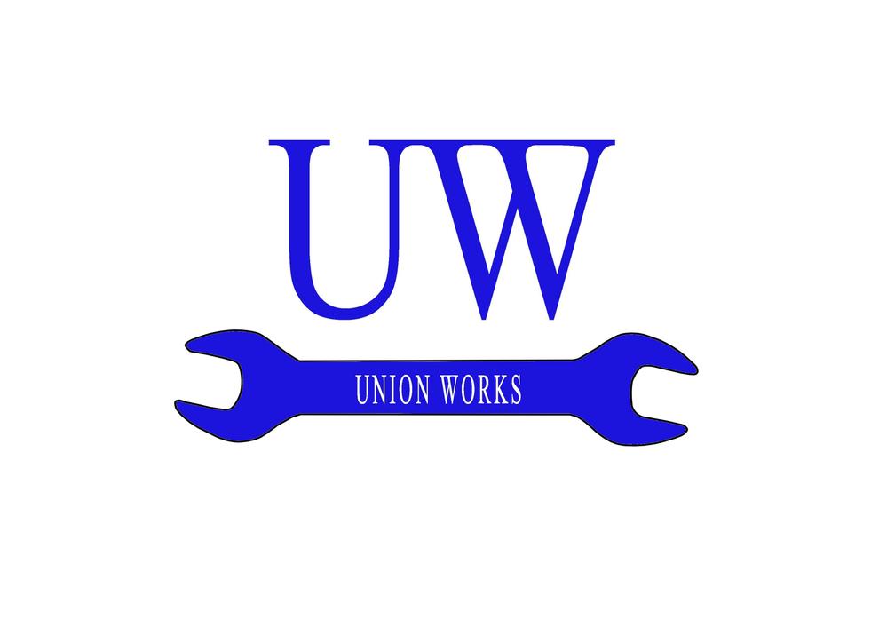 「UNION  WORKS」のロゴ作成