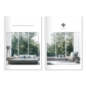 AMALGAM design (AMALGAM)さんの住宅デザイン設計事務所の会社案内兼事例集カタログへの提案
