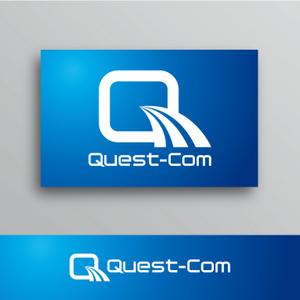 White-design (White-design)さんのWeb制作・システム開発会社「Quest-Com株式会社」のロゴへの提案