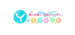 美香+ (mizuki-daisuki)さんのイラストを使用している旅とビジネスをテーマにしたブログのロゴへの提案