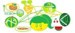 ハッピーエクスプローラー (notenote)さんの農産物食育ブログ「ベジすく」のロゴへの提案