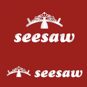 naomiloversさんのネイルブランド「seesaw」のロゴデザインへの提案