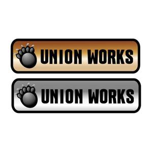 BEAR'S DESIGN (it-bear)さんの「UNION  WORKS」のロゴ作成への提案