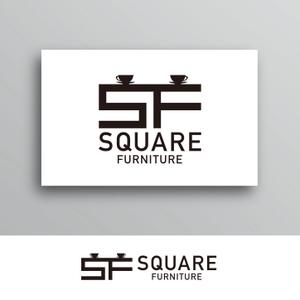 White-design (White-design)さんの箕面市船場にある家具屋「SQUARE FURNITURE」のロゴへの提案