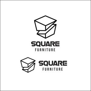 queuecat (queuecat)さんの箕面市船場にある家具屋「SQUARE FURNITURE」のロゴへの提案