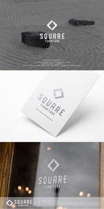 sklibero (sklibero)さんの箕面市船場にある家具屋「SQUARE FURNITURE」のロゴへの提案