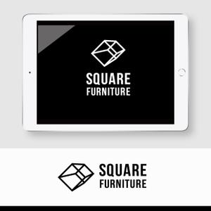 Morinohito (Morinohito)さんの箕面市船場にある家具屋「SQUARE FURNITURE」のロゴへの提案