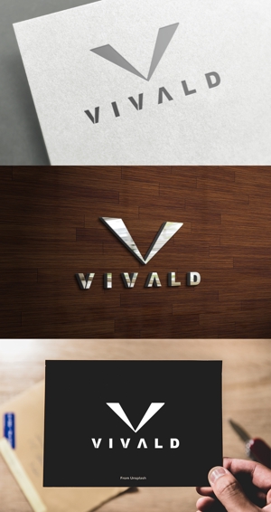athenaabyz ()さんの商品ブランド【VIVALD】のロゴご依頼への提案