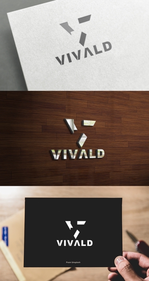 athenaabyz ()さんの商品ブランド【VIVALD】のロゴご依頼への提案