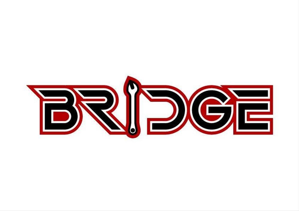 「BRIDGE」のロゴ作成