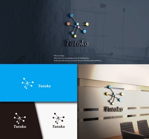 ukokkei (ukokkei)さんの「株式会社Tatoko」の会社ロゴへの提案