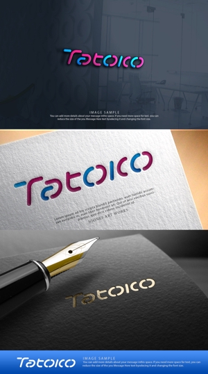 NJONESKYDWS (NJONES)さんの「株式会社Tatoko」の会社ロゴへの提案