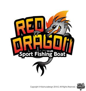 customxxx5656 (customxxx5656)さんの遊漁船『RED DRAGON』のロゴ作成への提案