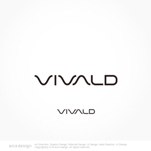 arca-design (arca-design)さんの商品ブランド【VIVALD】のロゴご依頼への提案
