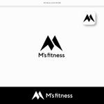 DeeDeeGraphics (DeeDeeGraphics)さんのフィットネスジム「M's fitness」のロゴマークへの提案