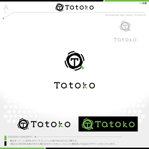 okam- (okam_free03)さんの「株式会社Tatoko」の会社ロゴへの提案