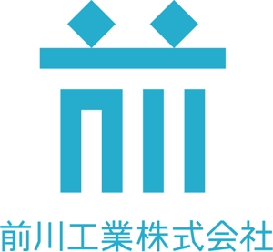 INOOOさんの「前川工業株式会社」のロゴ作成への提案