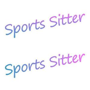 ぴょんた (pyon-ta)さんの「Sports Sitter」のロゴ作成への提案
