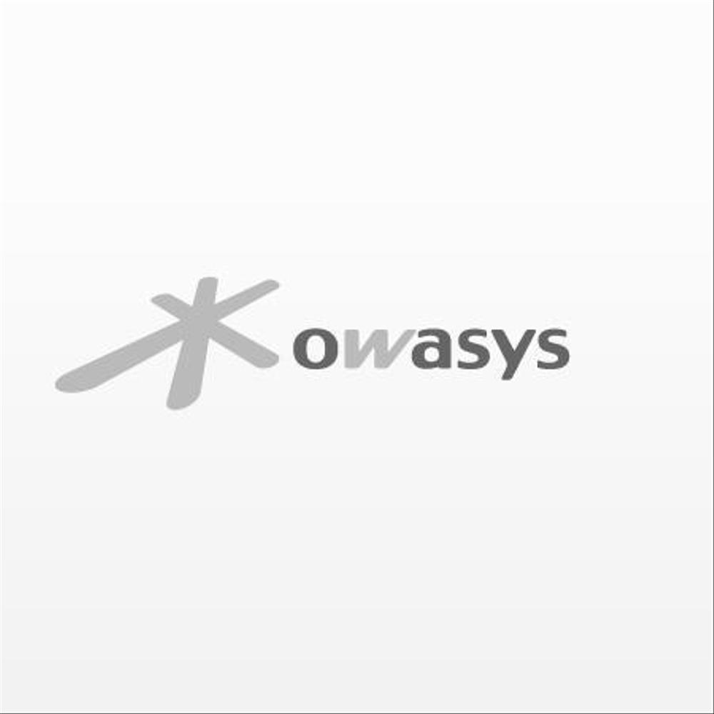 「OWASYS」のロゴ作成