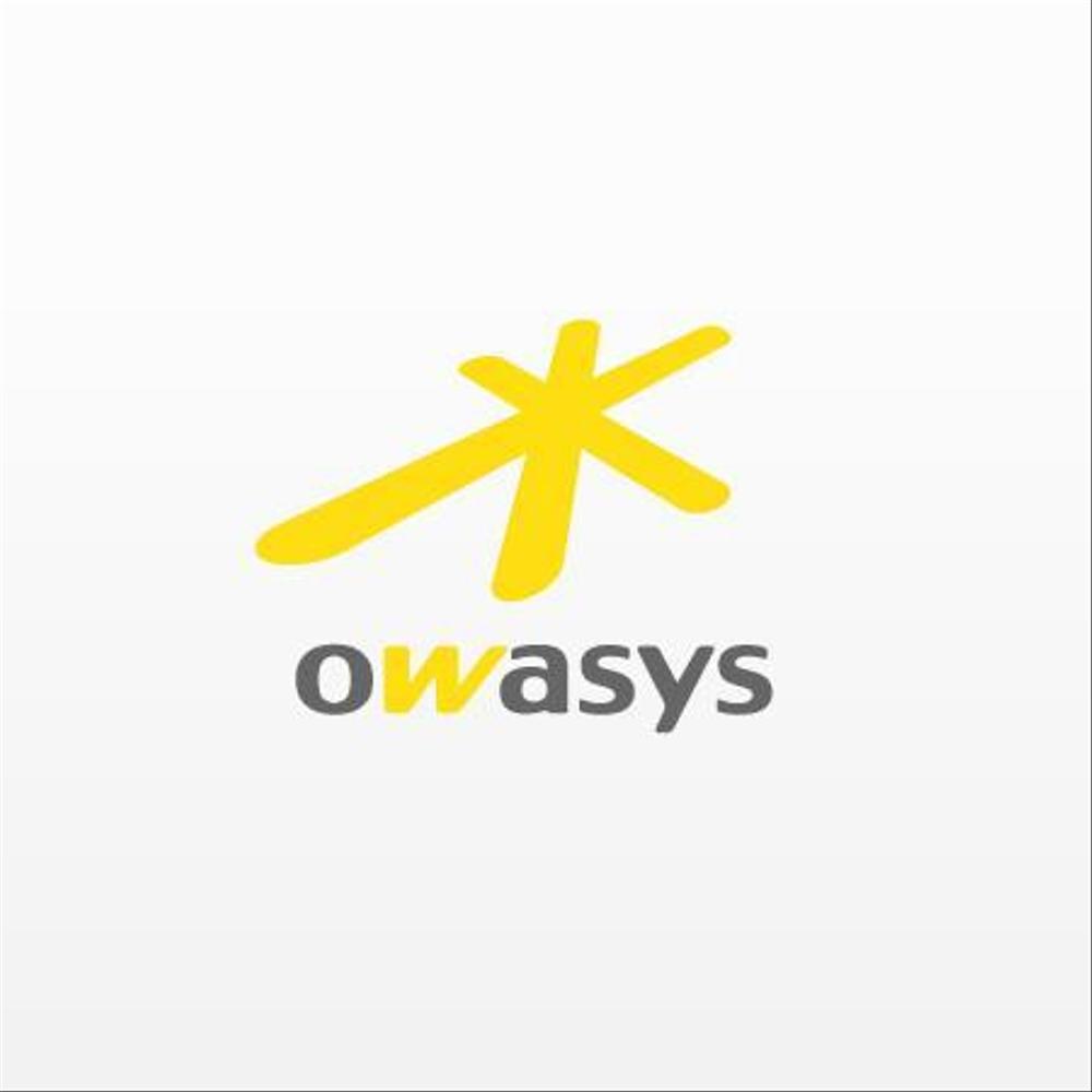 「OWASYS」のロゴ作成