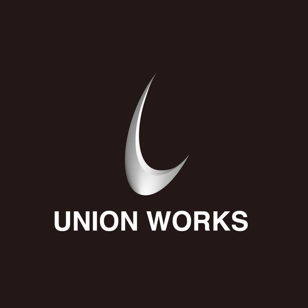 「UNION  WORKS」のロゴ作成