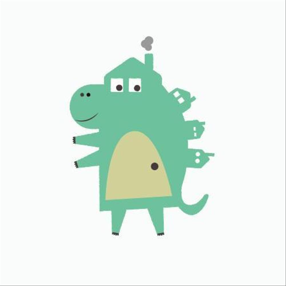 住宅会社ショールーム「住まいの体感ランド」の＜恐竜＞キャラクターの作成のお仕事
